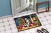 Japanese Chin And Santa Claus Doormat Front Door Mat Indoor Outdoor Rugs For Entryway, Non Slip Washable Low Pile, 24H X 36W_maomaolike.com