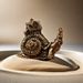 Copper-Plated Carrying A House Snail Creative Craft Chinese Style Brass Ornament Small Copperware Fine Workmanship_maomaolike.com