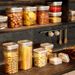 Five Grains Sealed Flour Snap Box Press-Type Food-Grade Plastic Jar Snack Storage Container_maomaolike.com