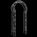 Metal Garden Arch Assemble Freely With 8 Styles Garden Arbor Trellis Climbing Plants Support Rose Arch Outdoor Arch Wedding Arch Party Events Archway Cream White_maomaolike.com