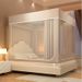 Mosquito And Blackout Integrated Curtain For Home Bedroom Full Cover Bed Tent 2025 New Model Children's Anti-Fall Pattern Net_maomaolike.com