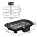 Household Electric Grill Non-stick Barbecue Pan Indoor Multifunctional Smokeless BBQ Grilling Plate_maomaolike.com
