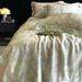 Luxury 100-Count Lenzing Tencel Summer Cooling Four-Piece Set Machine Washable Naked Sleep 1.8 Double Air Conditioning Quilt_maomaolike.com