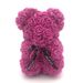 PE Foam Flower Teddy Bear - Everlasting Rose Teddy Bear, Lifelike Artificial Floral Gift For Wedding, Home Decor, And Special Occasions_maomaolike.com