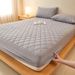 Waterproof Cover Single Piece Urine Barrier Breathable Dustproof Thickened Cotton Pad Non-Slip Fixed Mattress Protector_maomaolike.com