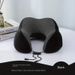 Cotton U-Shaped Cervical Travel Pillow With Ergonomic Magnetic Memory For Car, Plane, Office, Home, 1 Unit_maomaolike.com
