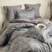 100% Cotton Double Layer Yarn-Dyed Retro Abstract Style Soft Breathable Gauze Washable Quick-Dry Four-Piece Set_maomaolike.com