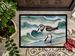 Sanderling Racing The Tide Doormat Front Door Mat Indoor Outdoor Rugs For Entryway, Non Slip Washable Low Pile, 24H X 36W_maomaolike.com