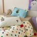 Wholesale INS Dopamine Cartoon Polka Dot Bear Embroidery Washed Four-Piece All 4-Piece Set Pure Cotton Bedding_maomaolike.com