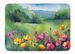 North Dakota Wild Prairie Roses In Watercolor Memory Foam Kitchen Mat Machine Washable Anti-Fatigue Mat Cushion Comfort Bath Mat Or Kitchen Rug_maomaolike.com