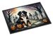 Bernese Mountain Dog Spooky Halloween Doormat Front Door Mat Indoor Outdoor Rugs For Entryway, Non Slip Washable Low Pile, 24H X 36W_maomaolike.com