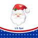 Santa Claus Balloons Christmas Balloons Santa Claus Head Foil Balloons For Christmas-Themed Party Birthday Party Supplies Decorations Party Decorations Balloons Party Sets 12pcs_maomaolike.com