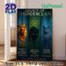 Warrior Cats Thunderclan Legacy Painting Poster, Mystical Dark-toned Fantasy Feline Poster, Captivating Clan-themed Artwork Ideal For Living Room_maomaolike.com