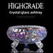 Large Glass European Style Crystal Creative Fashion Personality Living Room Bedroom Office KTV Hotel Ashtray_maomaolike.com