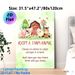 Adopt A Farm Animal Painting Poster, Soft Watercolor Cute Farm Animals & Barn Scene Poster, Fun Interactive Design Ideal For Animal-themed Parties And_maomaolike.com