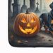 Rottweiler Spooky Halloween Memory Foam Kitchen Mat Machine Washable Anti-Fatigue Mat Cushion Comfort Bath Mat Or Kitchen Rug_maomaolike.com