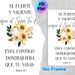 Spanish Joshua 1:9 Bible Verse Painting Poster, Watercolor Floral & Inspirational Scripture Poster, Uplifting Religious Decor Ideal For Home, Living_maomaolike.com