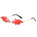 Unisex Personality bat sunglasses for men and women trend colorful street sunglasses cross-border sunglasses_maomaolike.com