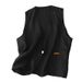 Women's Clothing Real shot of literary cotton and linen vest spring and summer thin loose solid color sleeveless_maomaolike.com