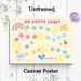 Potty Chart Painting Poster, Watercolor Cute Cartoon Style Poster, Cheerful Playful Design To Track Potty Training Progress, Ideal For Bathroom_maomaolike.com