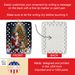 Akita And Santa Claus Porcelain Ornament Christmas Tree Hanging Decorations For Home Christmas Holiday, Rectangle, Gift, Multicolor_maomaolike.com