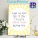 Traditional Religious Script Painting Poster, Soft-hued Text With Radiant Sunburst Border Poster, Inspirational Spiritual Message Ideal For Home Or_maomaolike.com