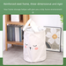 Fabric Basket Dormitory EVA Good Things Living Supplies Cartoon Objects Storage Cute_maomaolike.com
