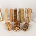 Natural Handmade DIY Log Branches Kindergarten Creative Materials Full Set Stakes Irregular Wooden Sticks Ornaments_maomaolike.com