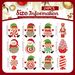24Pcs Elves Christmas Tree Wooden Ornaments Candy Canes Design Ornament With Ropes Elf Snowman Soldier Santa Claus Penguin Gingerbread Decor For Home Wall Christmas Tree Party_maomaolike.com