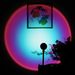 Rainbow Projection USB Decorative Sunset Atmosphere Lamp, Multi-angle Rotatable, Suitable For He Living Ro And_maomaolike.com