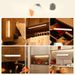 Motion Sensor Rechargeable Battery, Automatic Night With Sensor, Suitable For Hallway And Entryway, No Wiring Required,_maomaolike.com
