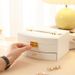 Double-layer Lockable Drawer-style For Earrings And Accessories, Storage Box, Children's Gift Jewelry Box_maomaolike.com