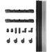 15kg/33lbs Garment Racks 3.12ft-4.80ft Height Adjustable Clothes Stand Foldable Clothes Hanger W/ Wheels Storage Shelf For Dormitory Home_maomaolike.com