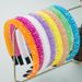 Pdmcms European and American Popular Fishing Line Woven String Crystal Headband Ins Korean Version High-end Facial Wash Headband_maomaolike.com