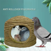 Egg Hatching Special Pigeon Box Rabbit Bird Nest Warm Grass Woven Outdoor Wall Hanging Home Use_maomaolike.com