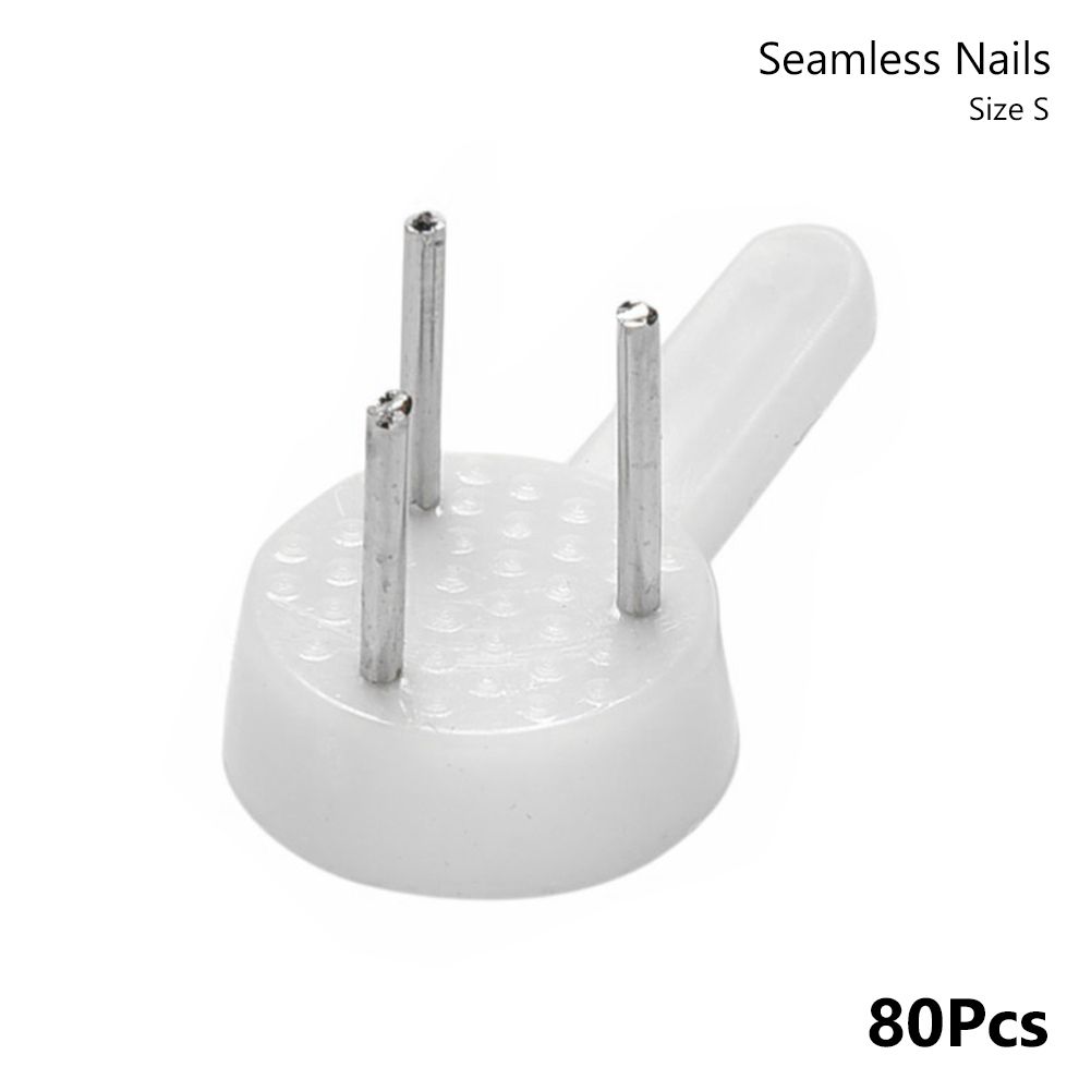 80PCS Plastic Seamless Nails Type Optional Painting Frame Invisible Hanger Seamless Hooks Nail Wall Seamless Photo Frame Nails_maomaolike.com
