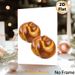 Braided Bread Painting Poster, Glossy Warm-toned Realistic Food Poster, Appetizing Culinary Decor Ideal For Kitchen And Dining Room_maomaolike.com