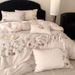 Wholesale French Country Style Towel Embroidery Pure Four-Piece Naked Sleep 100% Long-Staple Cotton Tie 4-Piece Set_maomaolike.com