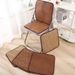 【 1316 People's Collection 】 Summer Rattan Mat, Office Non Slip Breathable Cool Car Student Chair Cushion, Stool_maomaolike.com