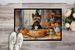 Cairn Terrier Fall Kitchen Pumpkins Doormat Front Door Mat Indoor Outdoor Rugs For Entryway, Non Slip Washable Low Pile, 24H X 36W_maomaolike.com