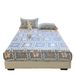 Thickened Snowflake Single Piece 2025 New Cartoon Style Full Coverage Non-Slip Cover Three-Piece Set Milk Velvet Bed Sheet_maomaolike.com