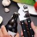 1Pc Black Stainless Steel Household Manual Garlic Press Creative Kitchen Tools_maomaolike.com
