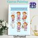 Potty Routine Painting Poster, Cute Cartoon Style Step-by-step Potty Guide Poster, Clear Visual Instructions Ideal For Bathroom_maomaolike.com