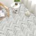 Gray Wood Grain Floor Tiles, Self-adhesive PVC Flooring, Waterproof And Wear-resistant, Easy DIY Peel And Stick Installation_maomaolike.com