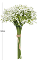 Artificial Nordic INS Bride Handheld Bouquet Wedding Decoration Foam Gypsophila Living Room Decorative Flower_maomaolike.com