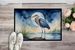 Blue Heron Under The Moonlight Doormat Front Door Mat Indoor Outdoor Rugs For Entryway, Non Slip Washable Low Pile, 24H X 36W_maomaolike.com