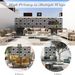 Metal Privacy Screens And Panels With Free Standing, Freestanding Outdoor Indoor Privacy Screen, Decorative Privacy Screen For Balcony Patio Garden, Sun Flower Shape_maomaolike.com