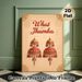 Indian Jhumka Painting Poster, Ornate Vintage-style Red & Gold Jhumka Art Poster, Exotic Cultural Decor Piece Ideal For Living Room, Entryway Or_maomaolike.com