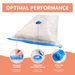 4pcs Thickened Compression Transparent Quilt Vacuum Bag, Household Clothing Storage And Sorting Bag_maomaolike.com