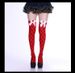 Unisex Stockings Halloween stockings for ladies long bow over the knee printed skull stockings_maomaolike.com